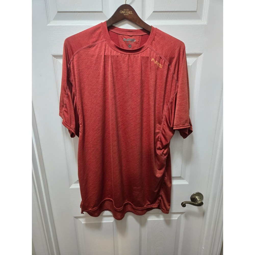 NRS UPF 50+ T-Shirt Men's XL RED Fishing Beach Camping Outdoor